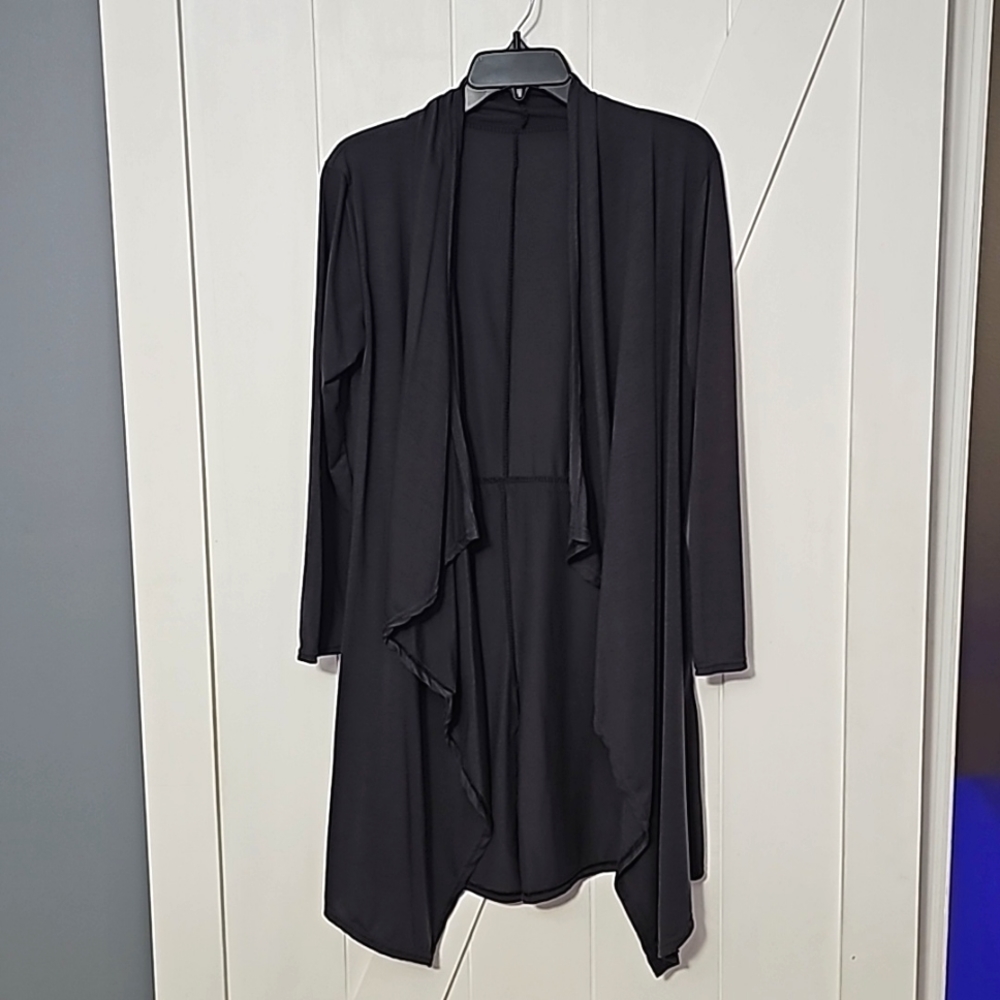 Charcoal gray cardigan